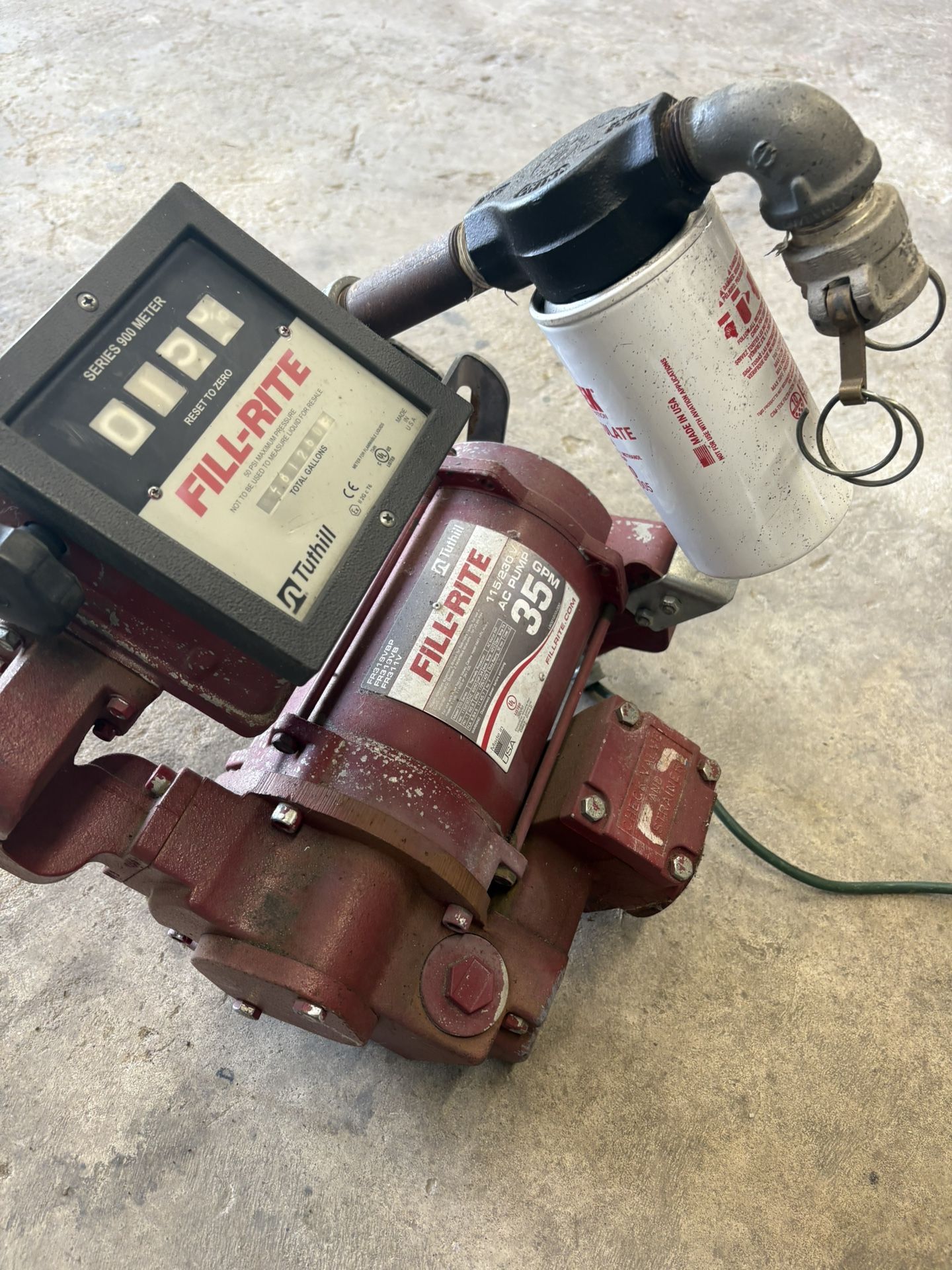 Fill Right Fuel Pump