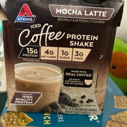 Coffee Protein Shakes 3 packs of 4
