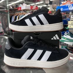 Adidas Grand Court Alpha Core Black Cloud White Gum