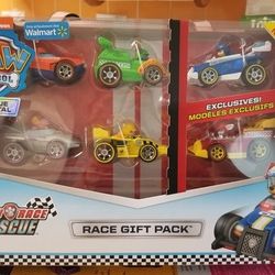 Paw Patrol Race Set Metal Car Set