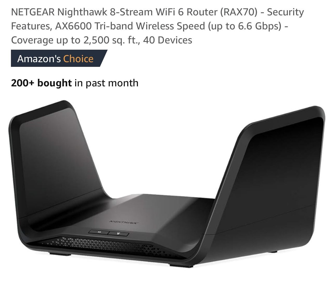 Gaming Router
