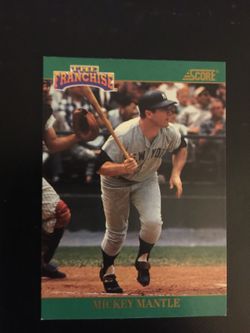 Mickey Mantle card