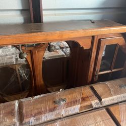 Wood Bed Frame And Head Board