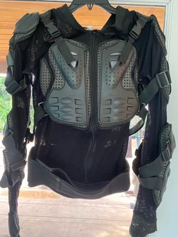 Motorcycle protective jacket