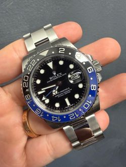 Rolex GMT MASTER II (Batman)