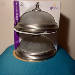 Globe 2 pack 11 inch flush mounts
