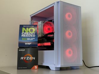 🦊 FOX 35 🦊 NO CREDIT NEEDED 🦊 FOX CUSTOM GAMING DESKTOP | PC | RIG | COMPUTER | AMD RYZEN 5-5600 | RTX 4060 | 16 GB DDR4 RAM | 1 TB SSD | WIN 11.