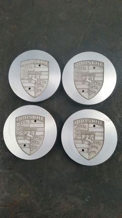 Porsche center caps