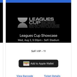 Leagues Cup Wednesday August 3 