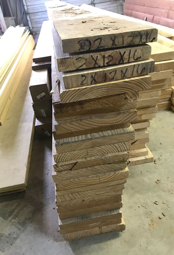 2x12x16 Wood/Madera/Lumber 2x12x16 for Sale in Houston, TX OfferUp