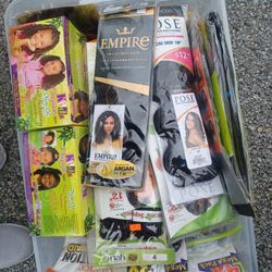 Variety of Hair Packs