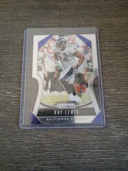 Ray Lewis  Prizm Card