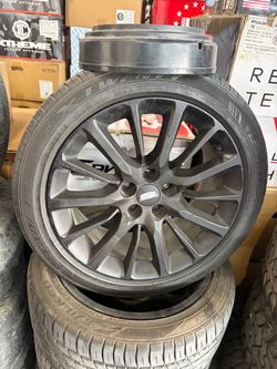 19” Cadillac wheels 5x120 all black CT5