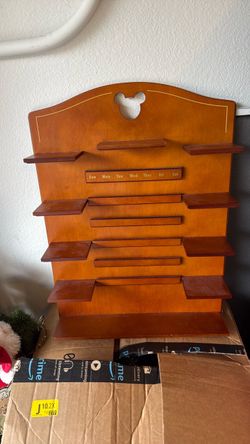 Disney Mickey Mouse Wooden Pin Display Board