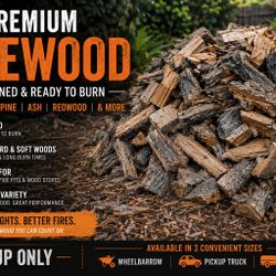 Split Seasoned Firewood Ready To Burn