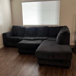 L Shaped Grey Couch