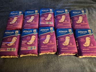 Sanitary towels for urinary incontinence