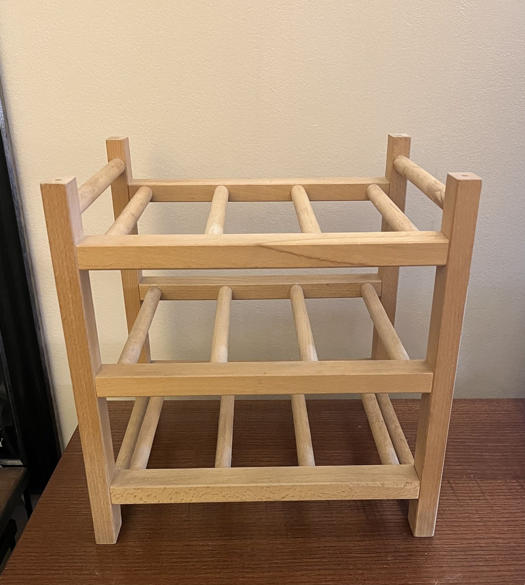 IKEA Hutten 9-Bottle Wine Rack  
