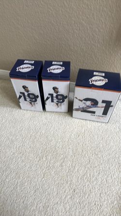 Brand new in the box, San Diego Padres Tony Gwynn and Ken Caminit bobblehead