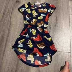 Lula Roe Toddler, Disney, Princess Dress Size 2