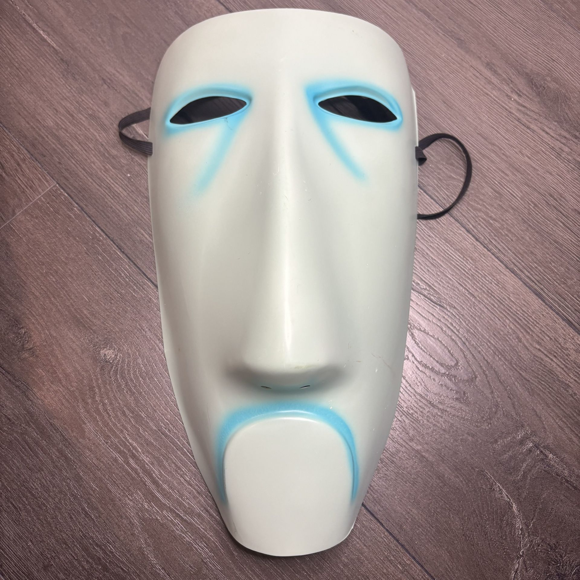 Disney Nightmare Before Christmas Halloween Shock Face Mask Costume 15" Nmbc