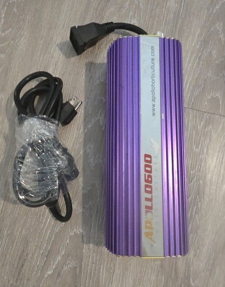Apollo Horticulture 600 W Digital Electric Ballast HPS/MH 600W With Power Cord
