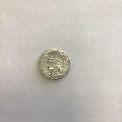 Silver Peace Dollar Coin