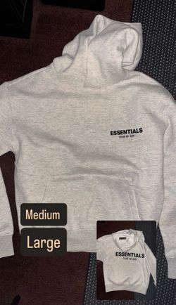 Essentials Hoodie - Size Medium & Large