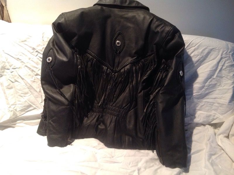 Leather jacket Only Worn Once! Perfect
