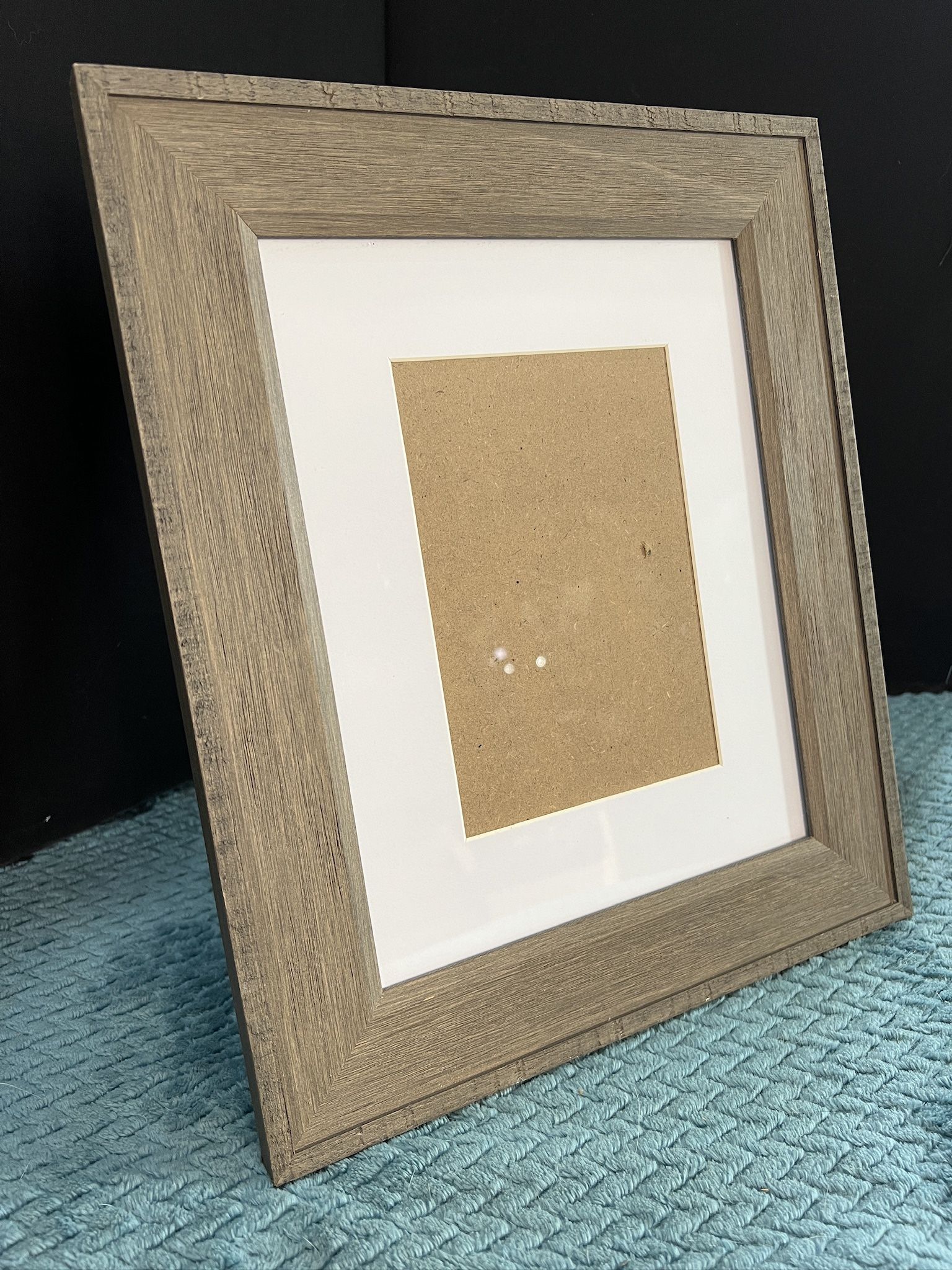Wood Frame With Glass And Matting