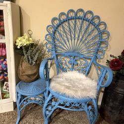 Boho Peacock Chair
