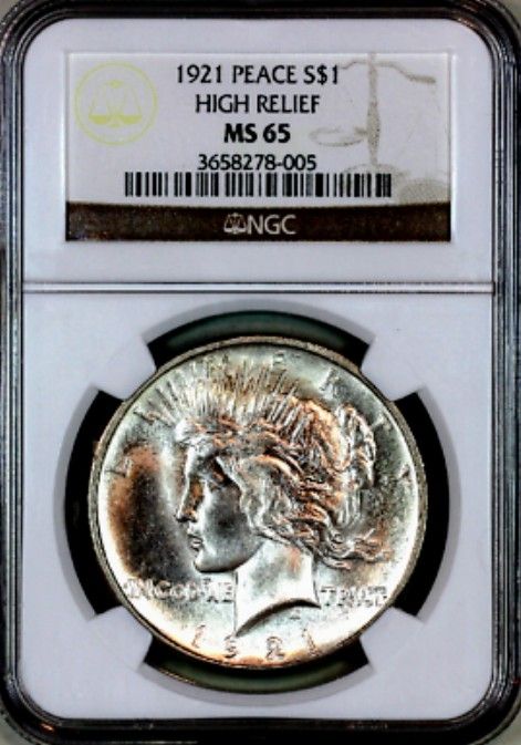 Rare 1923 Silver Peace Dollar(uncirculated)