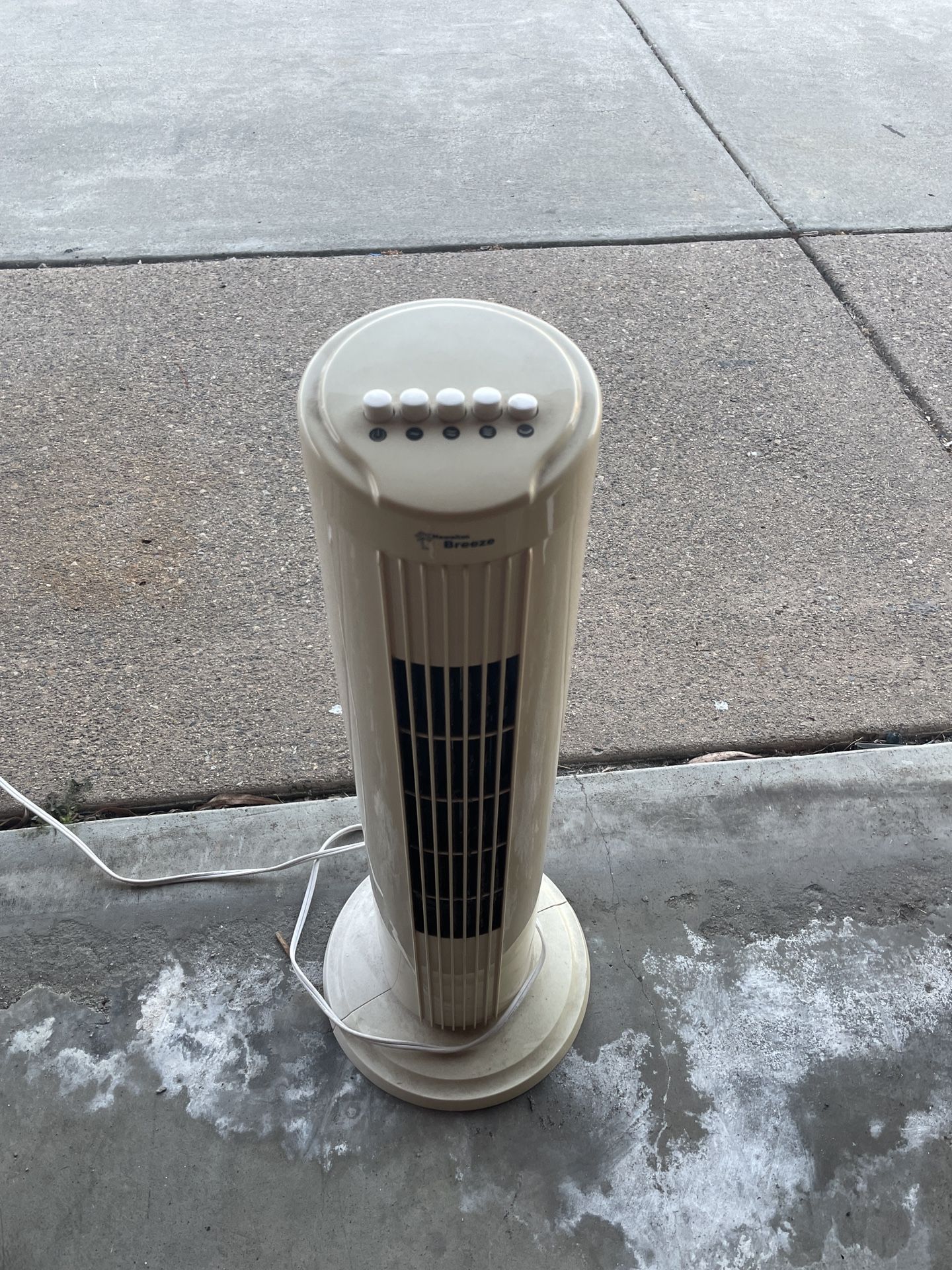 Oscillating Tower Fan