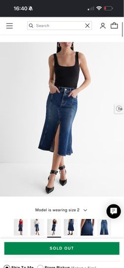 Express skirt