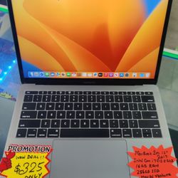 MacBook Pro 2017 13" Intel Core i7-7th Gen@2.5Ghz, 16GB Ram, 256gb SSD, MacOS Ventura Microsoft Office, Charger. 