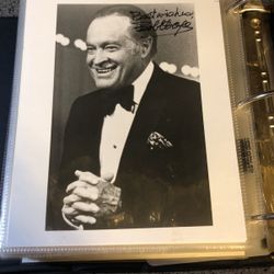 Bob Hope autographed signed photo 8 x 10