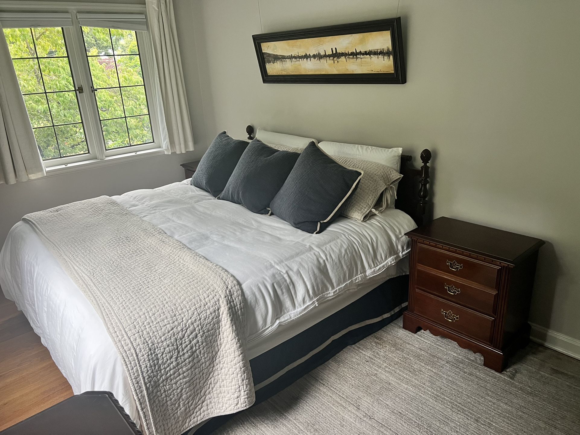 King Bedroom Set - Mahogany - Vintage - Heirloom