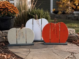 🎃 Handmade Wooden Pumpkins – Fall Decor!🍂
