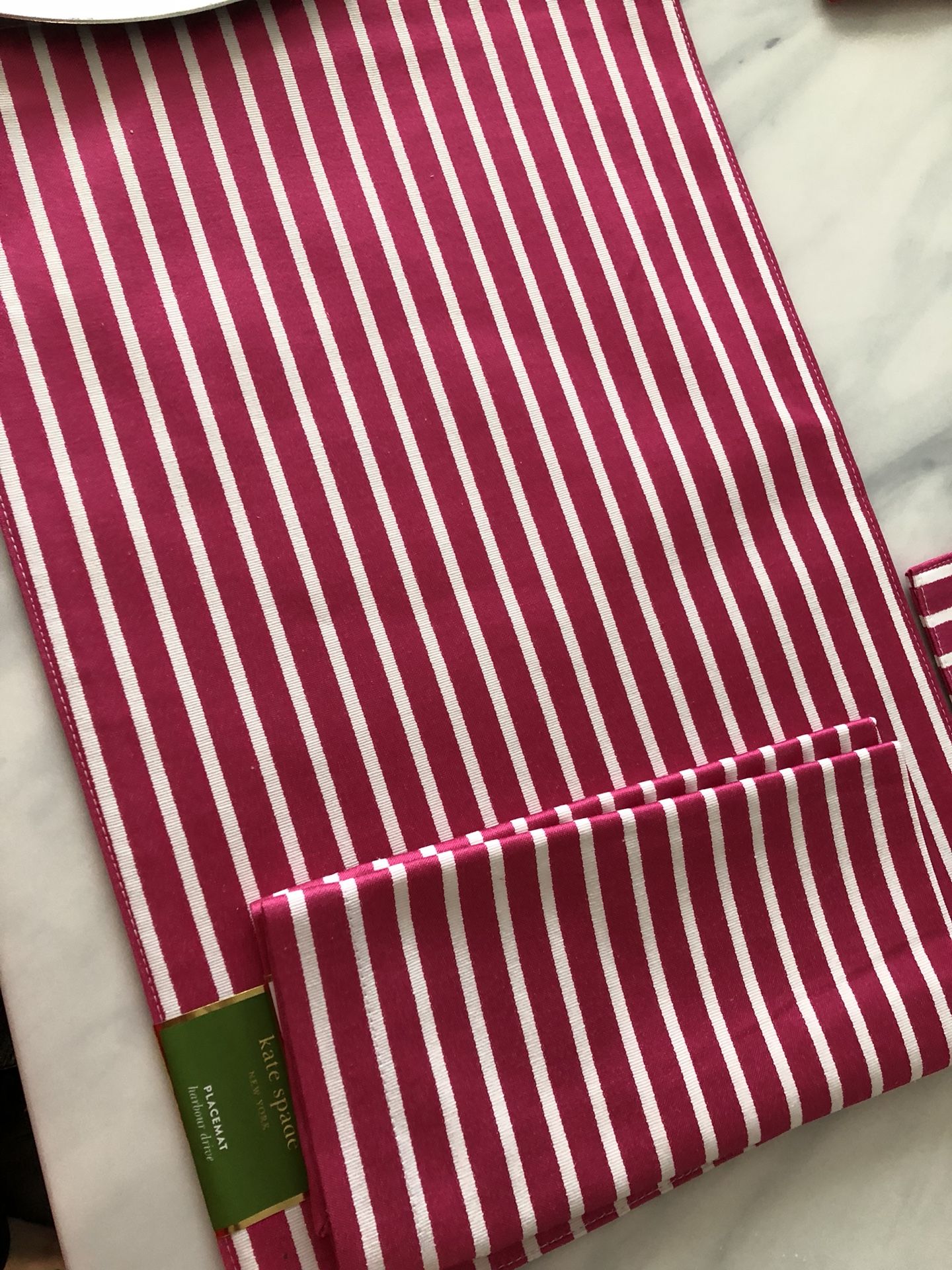 Kate Spade placemat and Napkin x 6