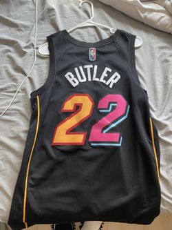 Jimmy Butler "The City" Miami Heat Jersey Size Large