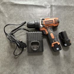 12 Volt Drill w/ Charger And 2 Batteries 