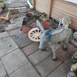 Concrete Donkey Cart Combo 