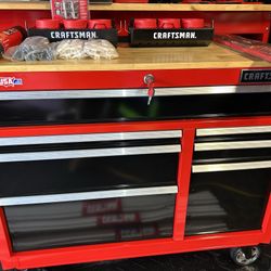 Craftsman Work Bench And Tool Cart Storage Brand New $600.