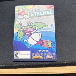 Steenie Pokémon Violet Scarlet Code Card World Championship 2024