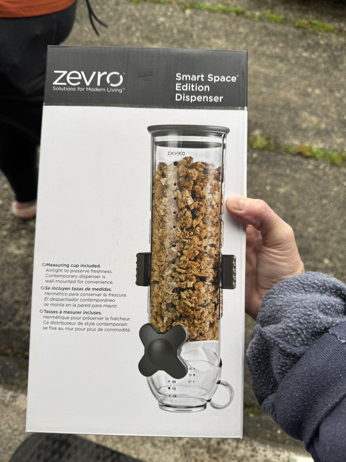 Dry Food Or Candy Storage And Dispenser