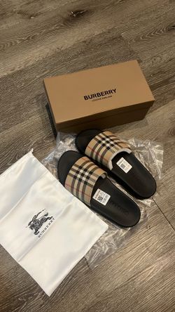 Black bur berr y slides size 8 men