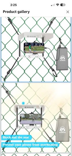 Cell Phone Fence Mount