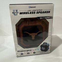 SOAR NCAA Unisex Shockbox LED Wireless Bluetooth Speaker