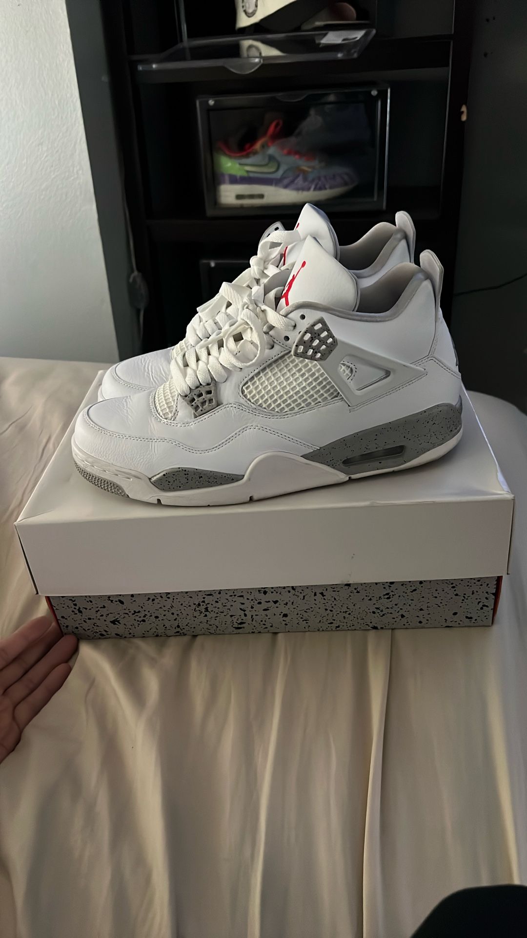 Jordan 4 Retro White Oreo