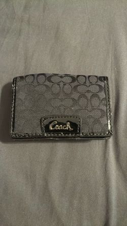 coach card holder